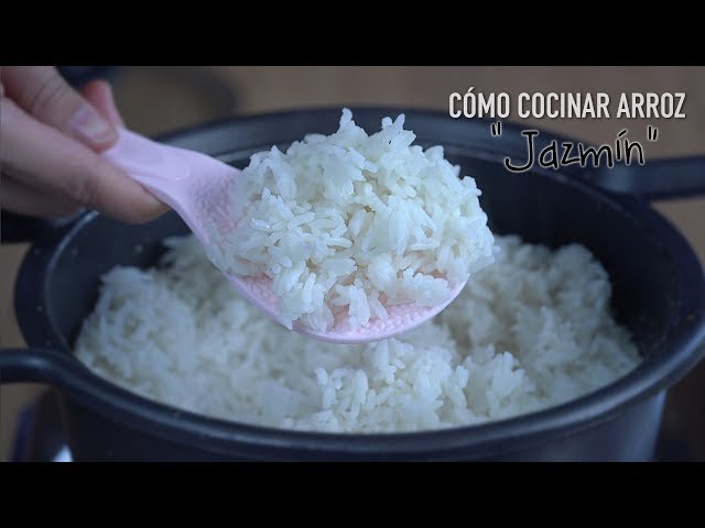 Como cocinar arroz Jazmín tailandés - How To Cook Thai Jasmine Rice