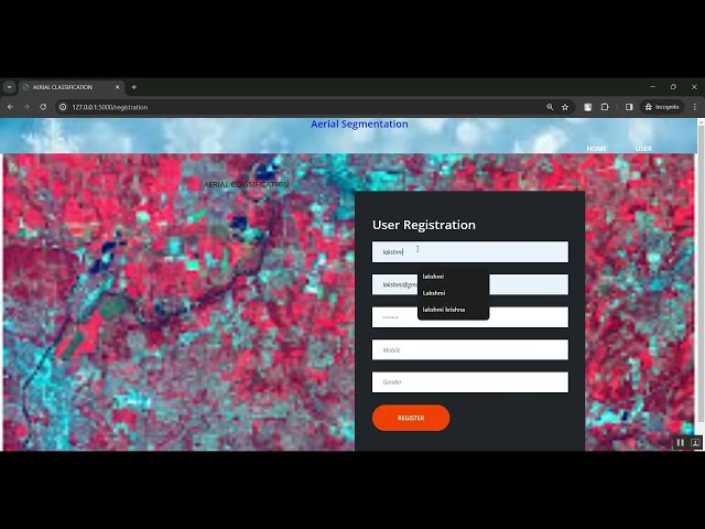 Aerial Segmentation Prediction Flask Application in Python Projects