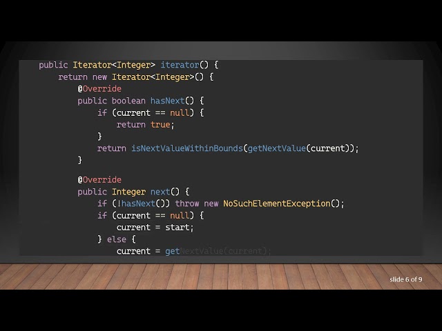 Creating an Efficient Incrementer Class in Java: Solving Iterable Challenges