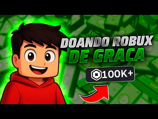 LIVE ROBLOX AO VIVO DOANDO ROBUX GRÁTIS 🎁 COMO GANHAR ROBUX? 🎁 ROBUX 2025 ROBLOX