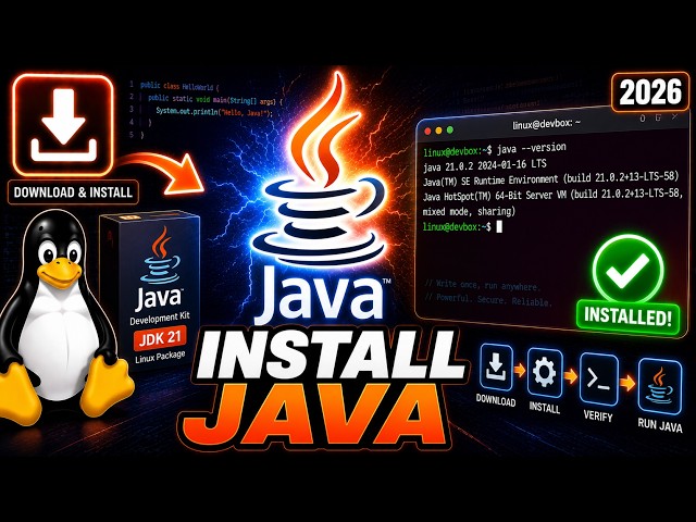 How to Install Java on Linux (2026 Guide)