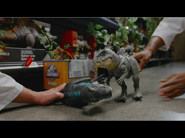 Jurassic World: Colossal Clash | Giganotosaurus vs. Tyrannosaurus-Rex | Ad