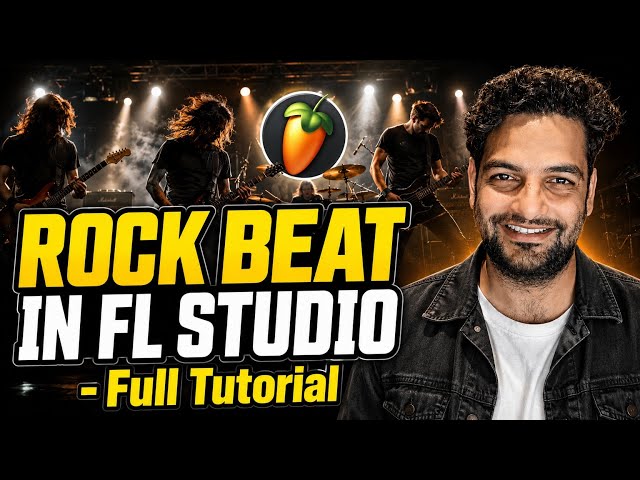 How To Make a ROCK SONG in FL Studio 🎸 | Complete Rock Music Production Tutorial