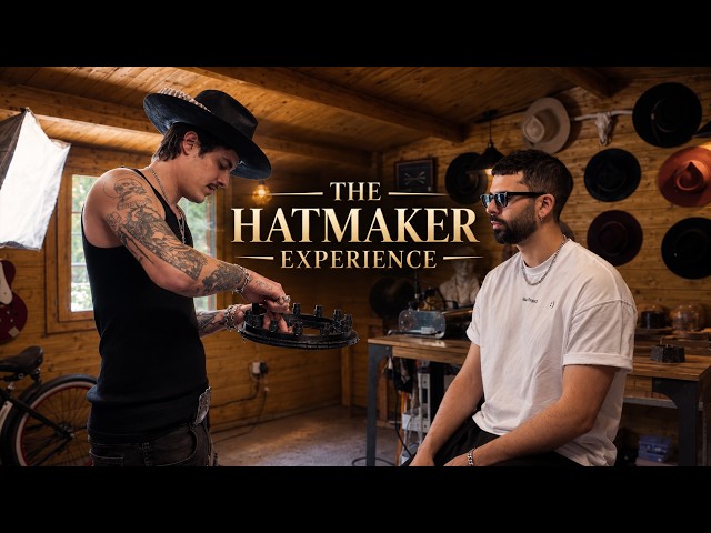 A FULL CUSTOM HAT JOURNEY - The Hatmaker Experience