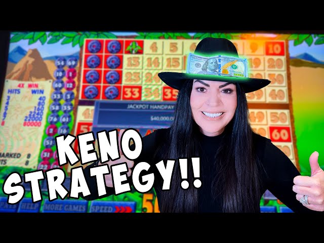 ¡Mi estrategia ganadora de KENO explicada! | Casino Carisa