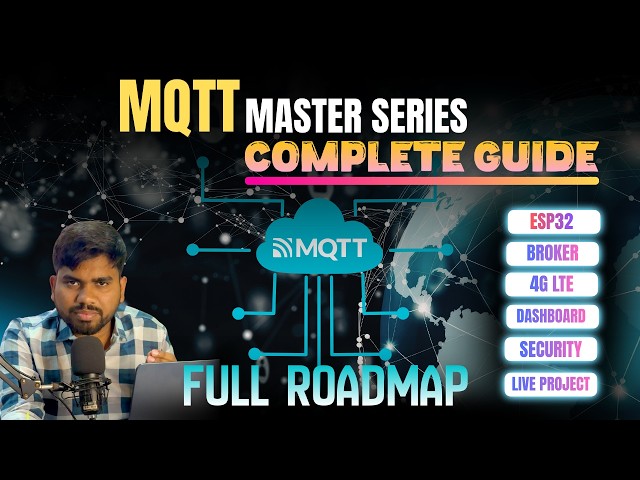 MQTT Mastery Series Part 1 | Complete IoT Roadmap (ESP32, 4G LTE, Dashboard, Android)