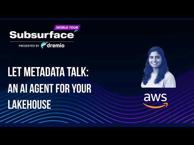 Let Metadata Talk - An AI Agent for Your Lakehouse