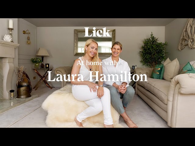 At home with Laura Hamilton and her luxe home | Lick