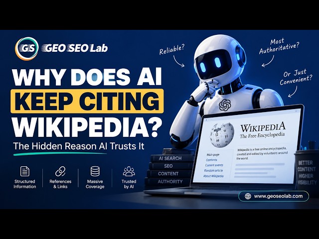 WHY DOES AI KEEP CITING WIKIPEDIA? The Hidden Reason AI Trusts It