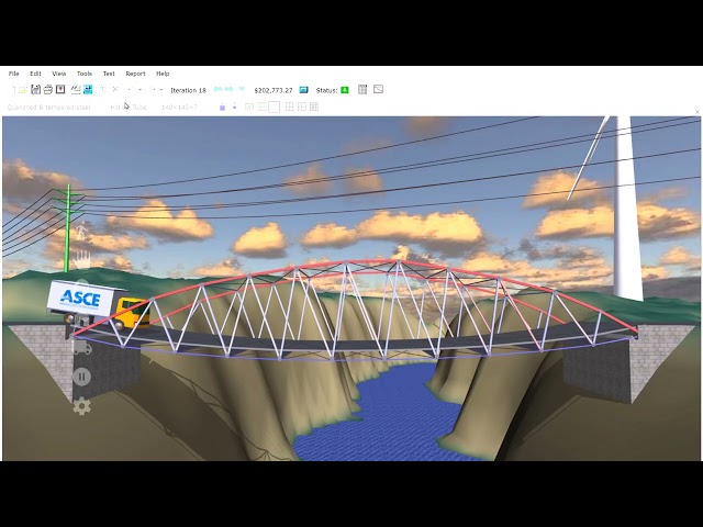 ASCE Bridge Designer: FULL SPAN $188,000 Strategy