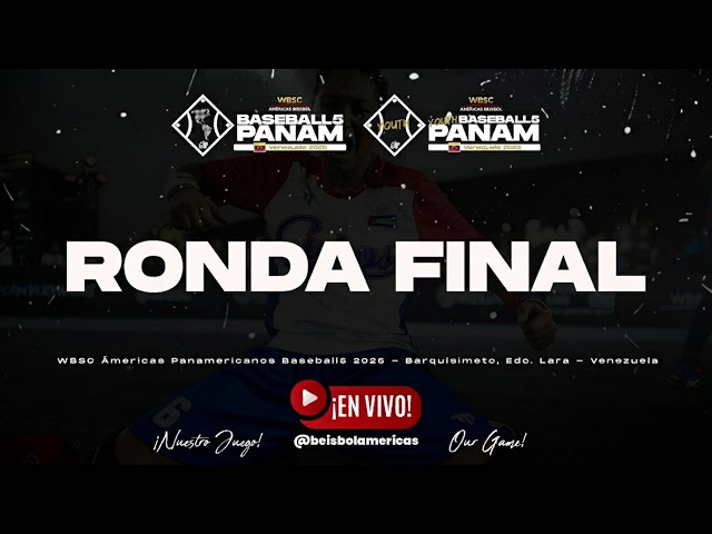 RONDA FINAL - BASEBALL 5 PANAM . BARQUISIMETO, VENEZUELA