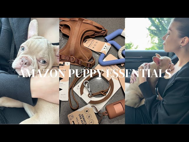 AMAZON DOG ESSENTIALS | Everything We Bought Our Puppy from Amazon