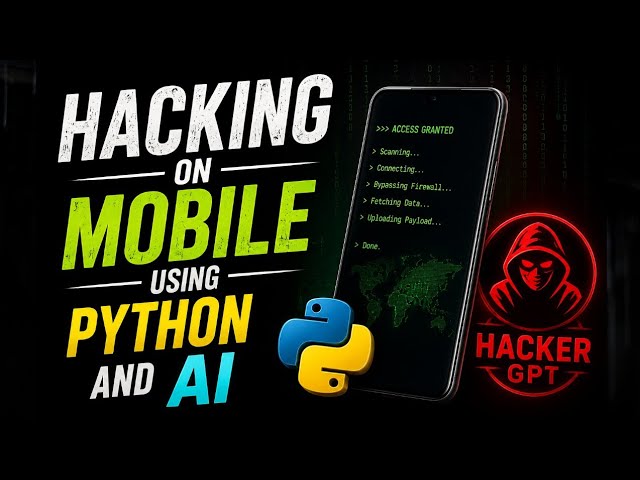 Ethical Hacking on Mobile platforms using Python and AI