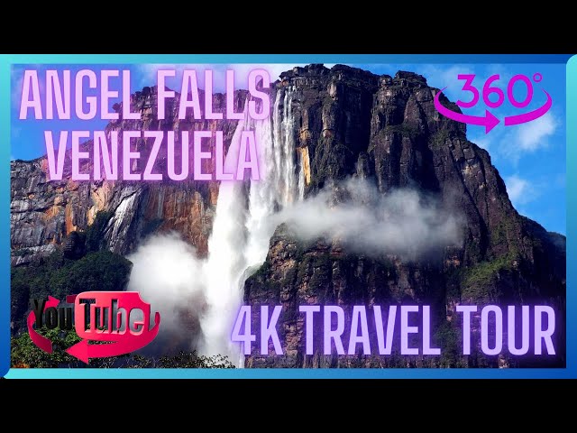 🌊🌿 Angel Falls, Venezuela 360 video travel tour