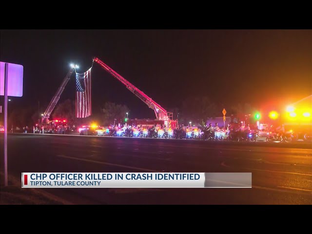 CHP officer killed in crash identified