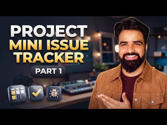 How to Build a Web App From Scratch? | Mini Tracker Project #1