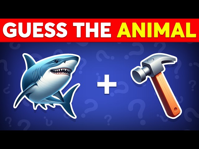 Guess The Animal By Emoji 🐵🐯🐶 Emoji Quiz | Quiz Alien