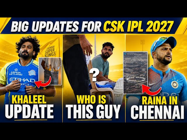 🟡 CSK BIG Updates Ahead of IPL 2027 🚨 | Dhoni, Coach, Trades & More !
