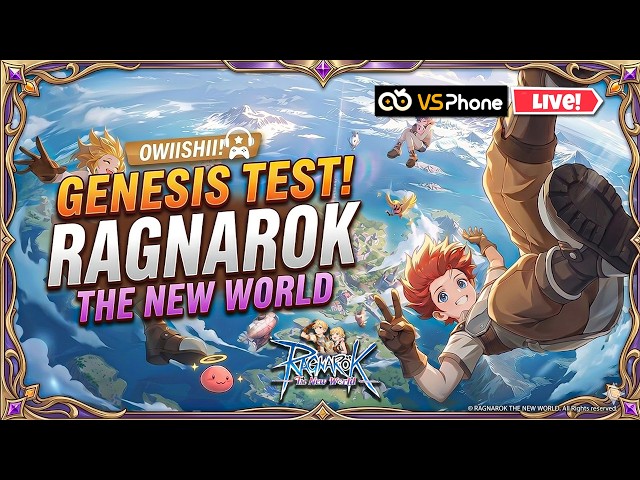 Ragnarok: The New World - Guild League | Genesis Test | Day 6 | Chill Stream [ENG\FIL]