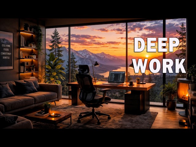 Deep Focus Music for Work — Deep Work | Maximum Productivity Session (3 Hours)