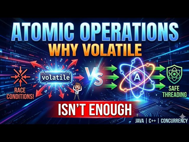 Atomic Operations: Why Volatile Isn't Enough