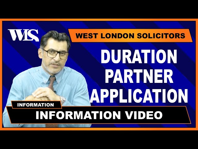 Durable Partner Application Under EU Settlement Scheme