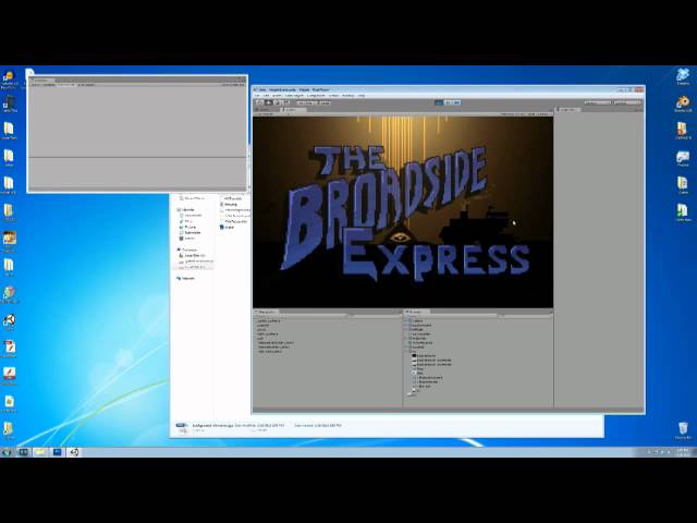 The Broadside Express code timelapse