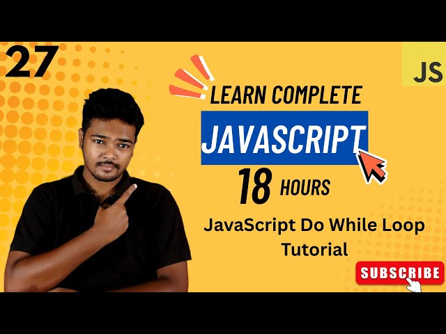 JavaScript Do While Loop Tutorial