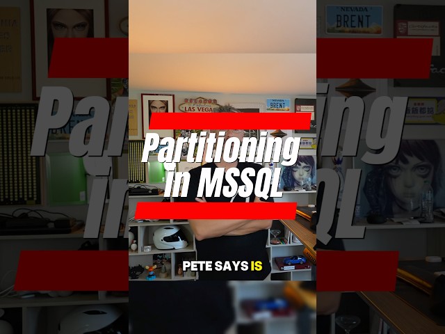 Partitioning in MSSQL