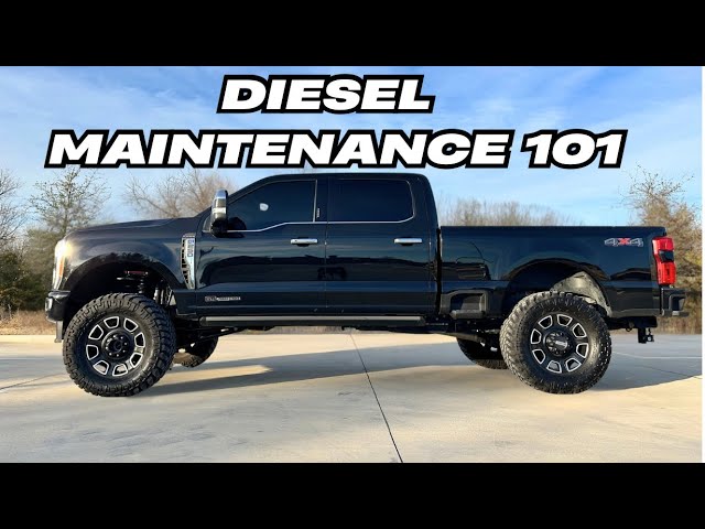 Best Diesel Truck Maintenance Tips For Beginners | F250 Super Duty