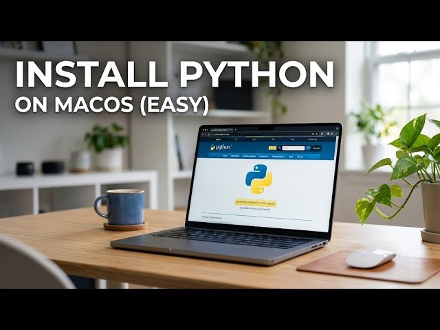 MacBook Setup Series #2: How to Install Python & IDLE on Mac (Step-by-Step)