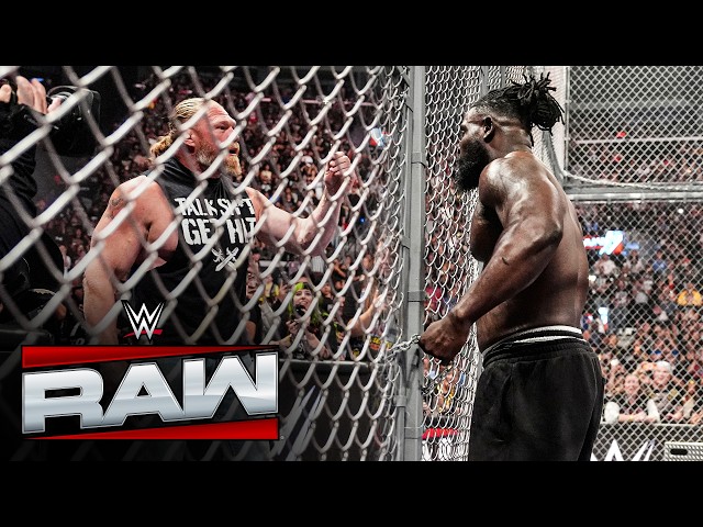 Oba Femi and Brock Lesnar declare war before Hell in a Cell: Raw highlights, July 27, 2026