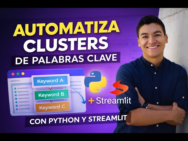 Keyword Clustering automático para SEO con Python y Streamlit