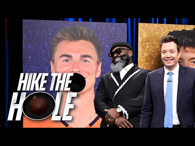 Hike the Hole: L.A. Rams vs. Denver Broncos | The Tonight Show Starring Jimmy Fallon