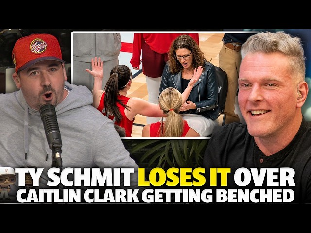 Ty Schmit LOSES HIS MIND After Caitlin Clark Gets Benched By Fever Head Coach