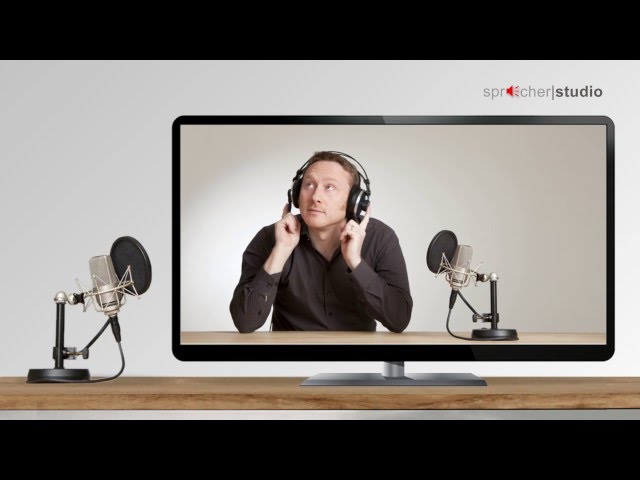 Jochen Werner - Der Sprecher im Sprecherstudio