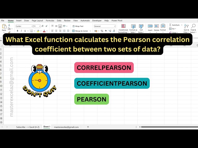 #197 - Excel formula question and answer