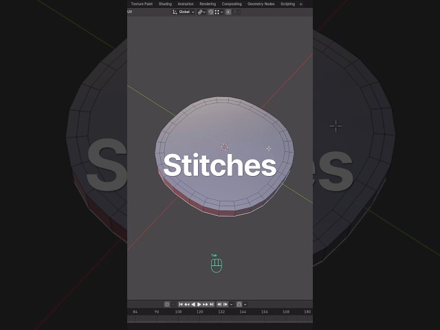 Te enseño la forma más fácil de crear costuras en Blender #consejosdeblender #trucosdeblender