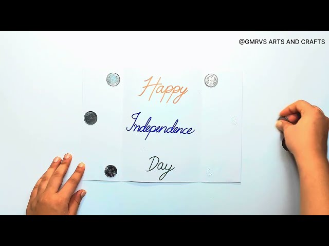 HAPPY INDEPENDENCE DAY! |GMRVS ARTS AND CRAFTS|#happyindependenceday #greetingcards