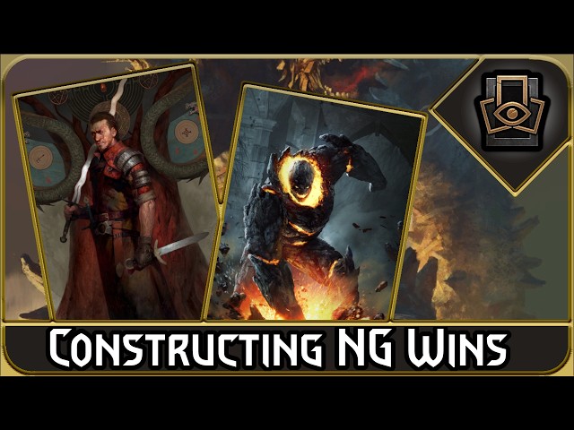 Wholesome Constructs Doing Their Thing In NG! (Gwent Tactical Decision Nilfgaard Deck)