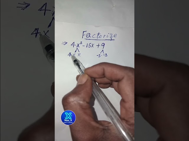 Easy factorization Method for beginners.. #mathstricks #mathstricks #mathhelp #basicalgebra