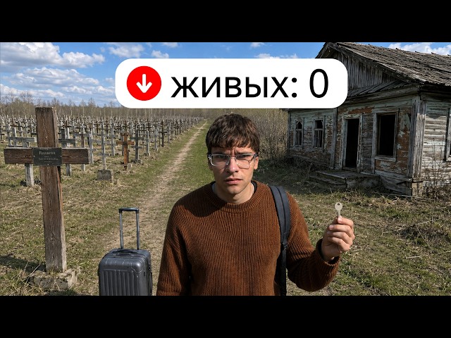 Я арендовал дом в МЁРТВОЙ деревне.. (3 дня ада)