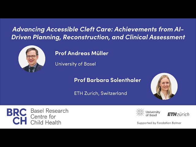 BRCCH | Andreas Mueller & Barbara Solenthaler - Talk at Multi Investigator Programme Conference