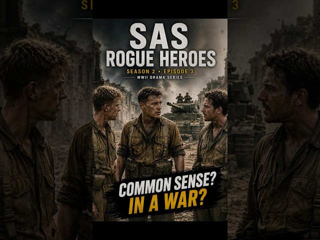 Common Sense? In a War? | SAS: Rogue Heroes S2E3 “Episode #2.3” #shorts #movie