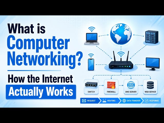 What is Computer Networking? How the Internet Actually Works | Uplatz