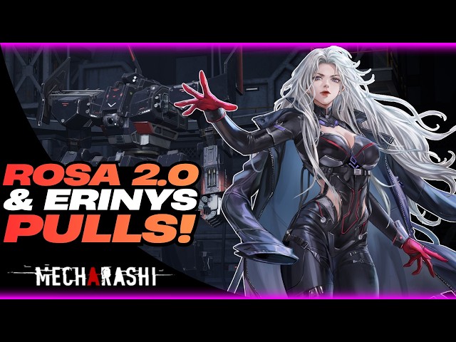 *NEW CODE!* Going All In! Rosa Judgement & Erinys Pulls! | Mecharashi