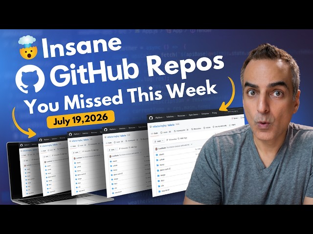 Free: AI design tools, tokenmaxxing, & more top GitHub repos