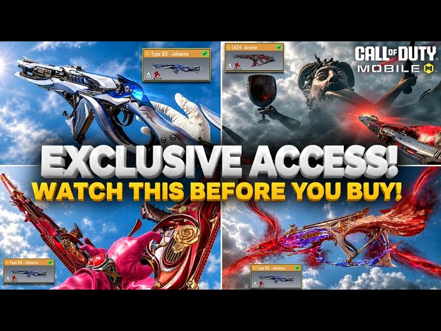 ALL Phantom Arsenal Weapons Showcase! 🔥 Every Legendary Gun in One Video #codm 