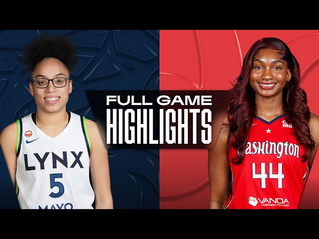 Minnesota Lynx vs. Washington Mystics | FULL GAME HIGHLIGHTS | August 21, 2026