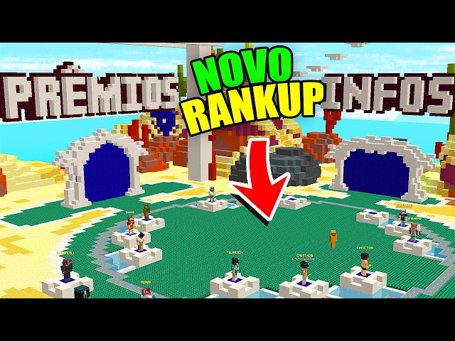 NEW OP RANKUP SERVER with MACHINES, SPAWNERS, BOSSES and FARMS! JAVA/BEDROCK CRACKED/PREMIUM 1.8